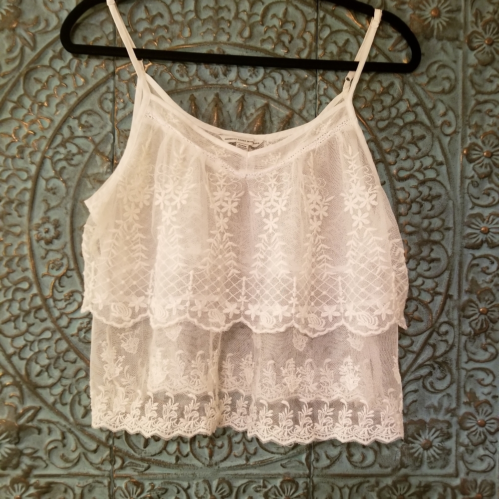Lace cami (American Eagle) - size M